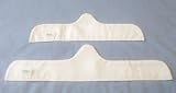 3-Pack Absorbing n Comfortable WHITE Bra Liners (For Bra Sizes: 34 - 50)