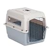 Petmate Vari Kennel Ultra Fashion (Tan & Nickel, Extra Large, 40 Inch L x 27 Inch W x 30 Inch H)