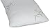 Comfortable Shredded Memory Foam Pillow with Bamboo Cover (KING) - Removable Case - By Utopia Bedding