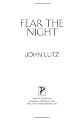 Fear The Night