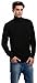 Citizen Cashmere Men's Turtleneck Sweater - 100% Cashmere Long Sleeve Timeless Pullover Fitted