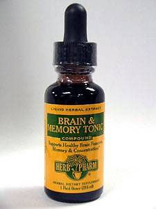 Herb Pharm - Brain & Memory Tonic* Compound 1 