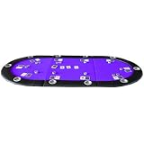 Purple Texas Hold'em 84 Table Top