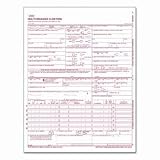 (Price/PK)CMS Health Insurance Form 1500 Claim, 8-1/2 x 11, 500/Pack, Loose Forms