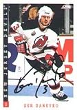 Ken Daneyko, New Jersey Devils, 1993 Score Autographed Card