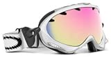Oakley WISDOM Matt White/Pink Iridium Snow Goggles (Matt White,Pink Iridium)