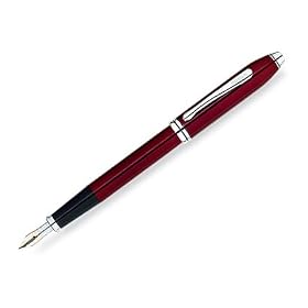 Cross Townsend Ruby Lacquer Fountain Pens