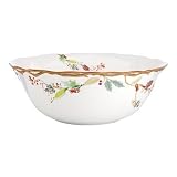 Lenox Winter Song Carved Bowl
