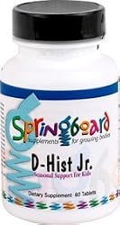 Ortho Molecular - D-Hist Jr. - 60 Chewable Tablets