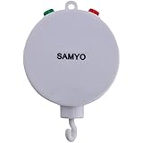 Samyo Baby Crib Baby Bedding Battery-operated Musical Mobile Plays Twelve Tunes (Without Arm)