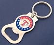 Texas Rangers Bottle Opener Keychain