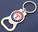 Texas Rangers Bottle Opener Keychain