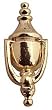 Dollhouse Miniature Brass Door Knocker