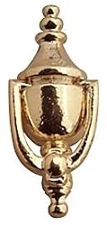 Dollhouse Miniature Brass Door Knocker