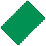 Trademark Poker Size Cut Card (Green)