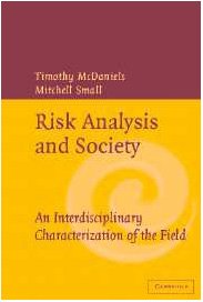 Risk Analysis and Society: An Interdisciplinary Characterization of the Field