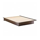 Step One Collection Full Platform Bed (54) in Chocolate Finish By South Sho ....