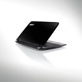 Acer Aspire One AO751h-1545 11.6-Inch Black Netbook - 8 Hour Battery Life