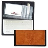 New York Rangers Leather/Nylon Embossed Checkbook Cover