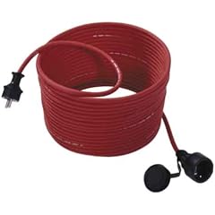 Bachmann 343.373 Rasenm�her-Verl�ngerung, 15,0 m, rot, mit Deckel