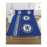 Chelsea Soccer Club Full Duvet/Quilt Cover Bedding Set (Full Bed) (Blue/White)