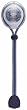 Cateye SL-LD100 Compact Safety Light (White)