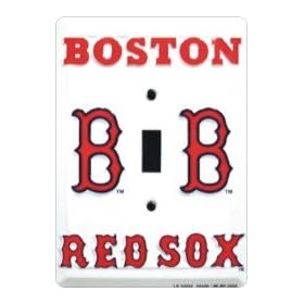 Boston Red Sox Light Switch Cover (single)