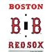 Boston Red Sox Light Switch Cover (single)