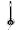 Sennheiser PX200 Black Closed Mini Headphone Black