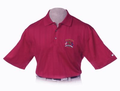 Nike 2008 Ryder Cup Tiger Woods Collection Dri-Fit Drop Needle Polo - Red