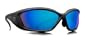 Revision Hellfly Ballistic Sunglasses, Matte Black Frame with Midnight Mirror 4-0491-0003
