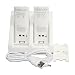 Bluelight HDE Dual Wii Remote USB Charging Station with Battery Packs