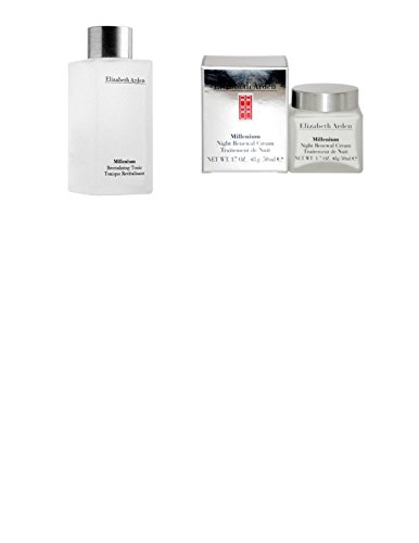 Elizabeth Arden Millenium 2 Piece Set- 1.7oz Night Renewal Cream and .5oz Revitalizing Tonic