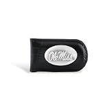 Mississippi Leather Croco Black Magnetic Money Clip