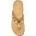 Vionic Rest Eve II - Womens Toe Post Sandal Gold Cork - 8 Medium