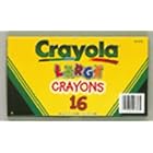 CRAYOLA LARGE SIZE CRAYON 16PK by