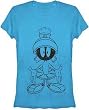 Looney Tunes Marvin the Martian Vintage Juniors T-shirt Tee