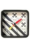Paul Frank Travel Alarm Black And White Dial Clock #TCSK0804