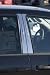 Dodge Ram 1500 ((Quad Cab)) chrome trim decorative pillar posts (with accents)