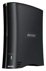 Buffalo Technology DriveStation FlexNet 500 GB USB 2.0 / Network Hybrid Desktop Hard Drive with TurboUSB 2.0 HD-CE500LU2 (Black)