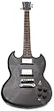 Black Skull Electric Guitar