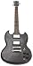 Black Skull Electric Guitar
