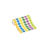 SHPDL615C - Light Blue Inventory Circle Labels, 4