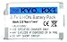 Replacement Lithium-ion Battery for Kyocera SoHo KX1