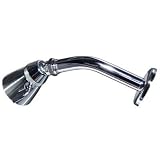 American Bath Factory F5-5141-CH Eco Head Showerhead with Angled Arm, Chrome