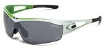 310bwDbXkFL. SL160  Tifosi Logic T I855 Shield Sunglasses,Race Neon On White Frame/Smoke, All condition Red & Clear Lens,One Size