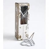 heart cake sparklers silver(pack of 10)