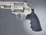 Hogue® Monogrip Soft Rubber Grips With Finger Grooves Smith & Wesson N Frame Square Butt