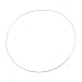 Women's Stainless Steel Silver Colored Cable Wire Chain Necklace, 16