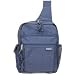 All Products : baggallini Crinkle Messenger Sling Bag: Steel Blue Sling Bag